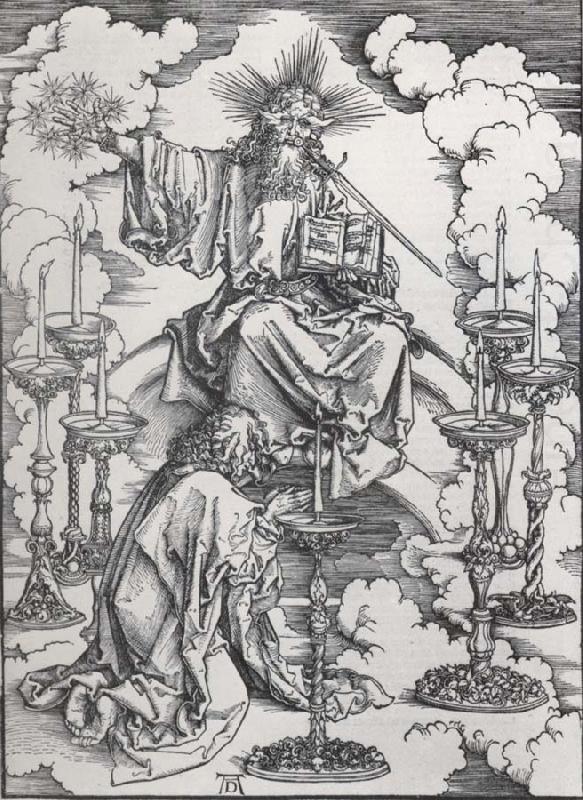 The Vision of the Seven Candleticks, Albrecht Durer